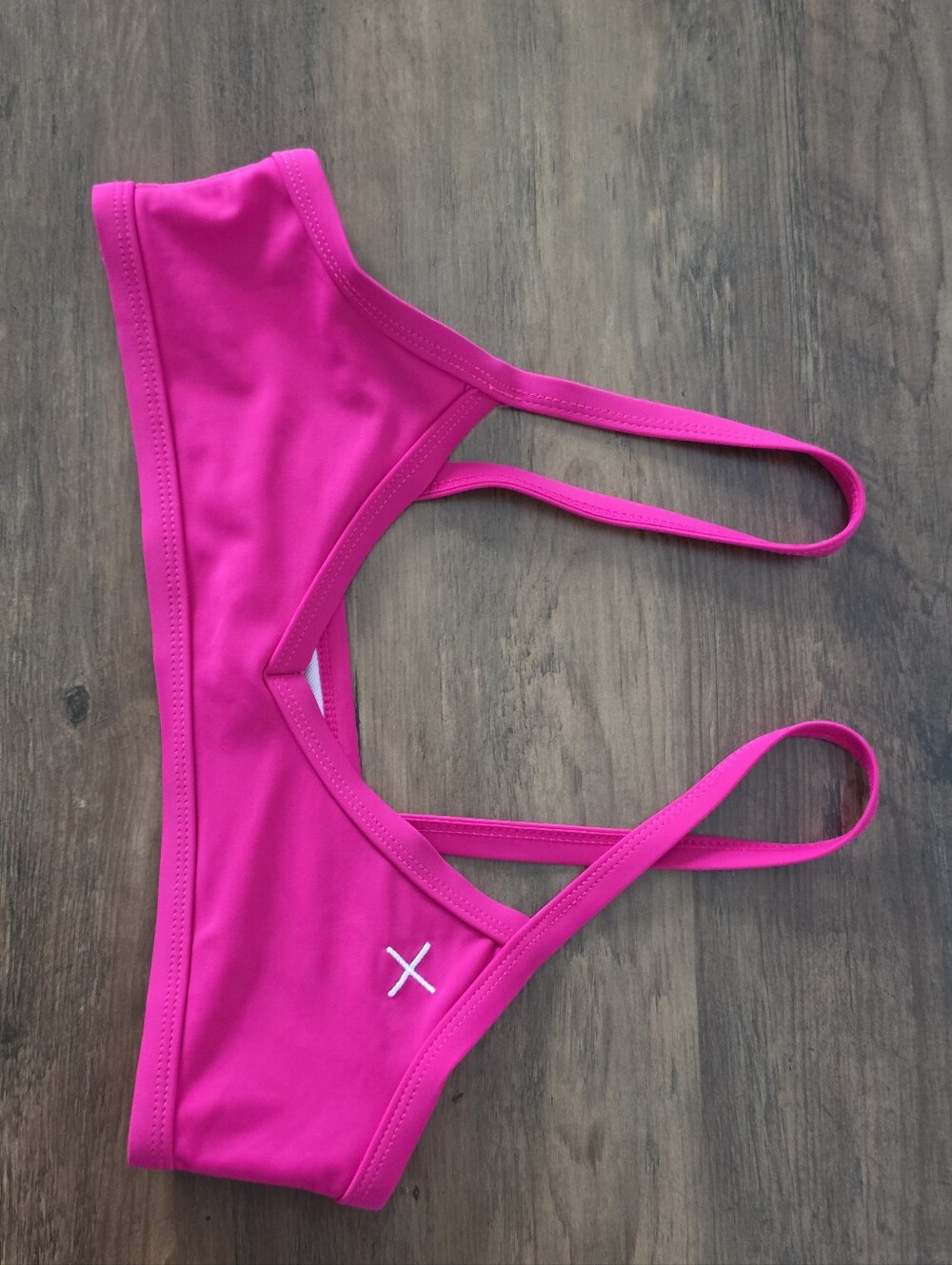 Boutine Los Angeles The Original Magenta Sporty Top, Small, Swim/Sports Bra